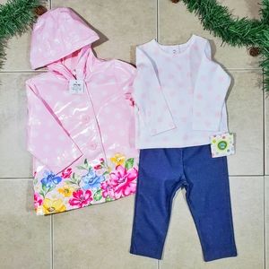 3pc Little Me Jacket Set (sz12mn)
